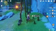 Xiangling can be spotted north from the Waypoint (Image via Stoffluid, Youtube)